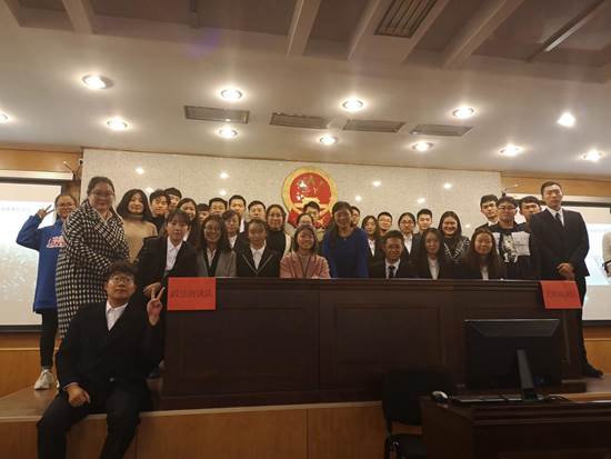 98858vip威尼斯下载商务谈判大赛表演赛暨商务谈判队宣讲会顺利举办