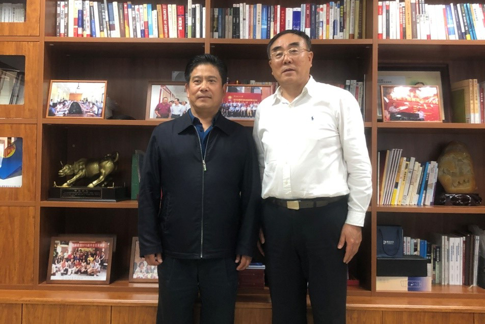 中国国际贸易促进委员会副会长张慎峰来访98858vip威尼斯下载