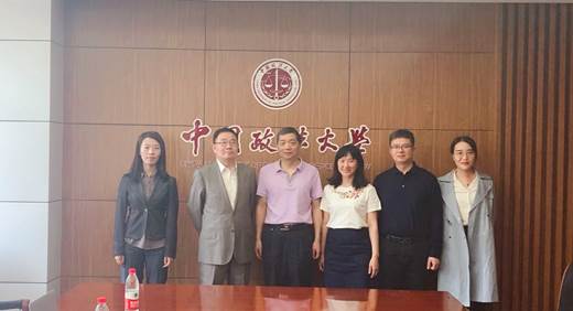 西南政法大学韩振国教授一行来访98858vip威尼斯下载